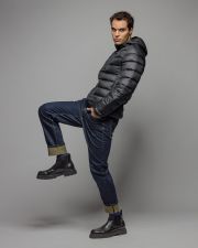 FEKETE FÉRFI KABÁT