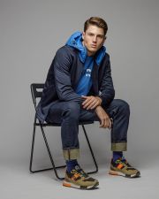 KÉK FÉRFI ÁTMENETI KABÁT