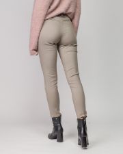 BROWN WOMEN'S CHINO PANTS