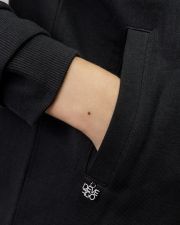 FEKETE NŐI HOSSZÚ CIPZÁRAS KARDIGÁN