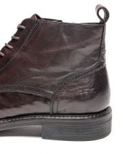 BARNA FÉRFI BŐR BAKANCS - GERARD