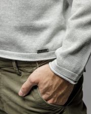 BÉZS FÉRFI VÉKONY KÖTÖTT PULÓVER