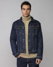 BLUE MEN'S DENIM JACKET