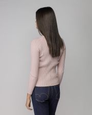 PINK WOMEN'S KNITTED SWEATER