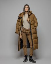 BEIGE WOMEN'S KNITTED SWEATER