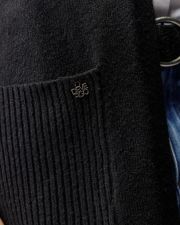 FEKETE NŐI KÖTÖTT KARDIGÁN