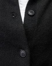 FEKETE NŐI KÖTÖTT GOMBOS KARDIGÁN