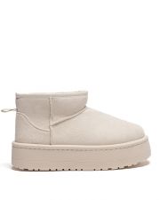 BEIGE WOMEN'S BOOTS - LIL