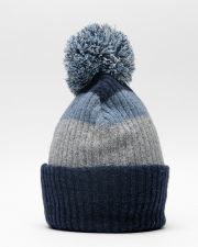 BLUE MEN'S KNITTED CAP