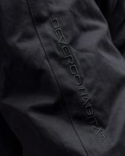 FEKETE FÉRFI HOSSZÚ KABÁT