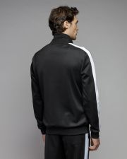 FEKETE FÉRFI CIPZÁRAS PULÓVER