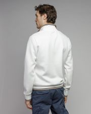 FEHÉR FÉRFI PULÓVER