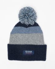BLUE MEN'S KNITTED CAP