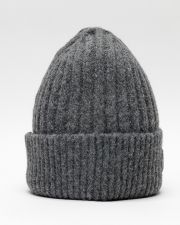 GREY MEN'S KNITTED CAP