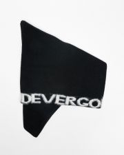 BLACK WOMEN'S KNITTED SCARF