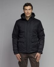 FEKETE FÉRFI KABÁT