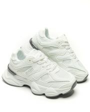 WHITE WOMEN'S SNEAKER  - VERA