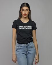 FEKETE NŐI RÖVID UJJÚ PÓLÓ