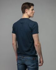BLUE MEN'S SHORT SLEEVE T-SHIRT