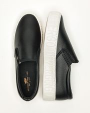 BLACK WOMEN'S BALLERINA  - HELIA PU