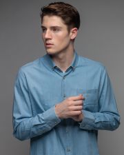 BLUE MEN'S SHIRT