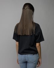 BLACK WOMEN'S SHORT SLEEVE T-SHIRT