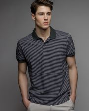 BLACK FÉRFI RÖVID UJJÚ GALLÉROS PÓLÓ