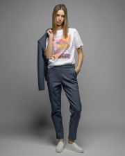 BLUE WOMEN'S TROUSERS