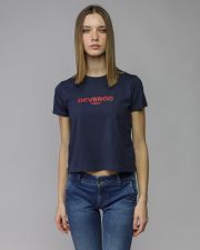 BLUE WOMEN'S SHORT SLEEVE T-SHIRT