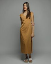 YELLOW WOMEN'S DRESS