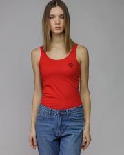 RED WOMEN'S TOP
