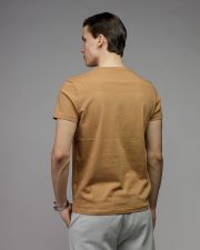 BROWN MEN'S SHORT SLEEVE T-SHIRT