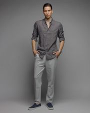 BLACK MEN'S SHIRT