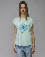 BLUE WOMEN'S TOP
