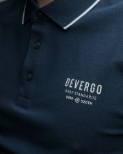 KÉK FÉRFI RÖVID UJJÚ PÓLÓ