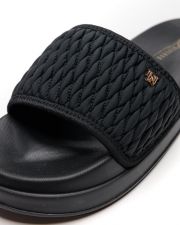 BLACK WOMEN'S SLIPPERS  - SOLENA