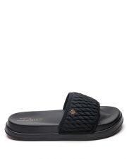 BLACK WOMEN'S SLIPPERS  - SOLENA