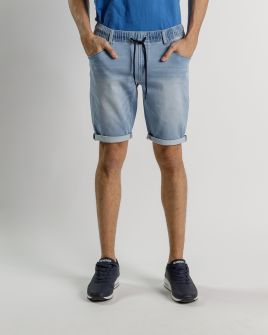 BLUE MEN'S JEANS SHORTS 1D23OS1135MP7170