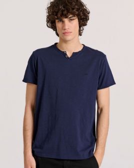 BLUE FUNKY BUDDHA  MEN'S TSHIRT FBM009-004-04 24SS