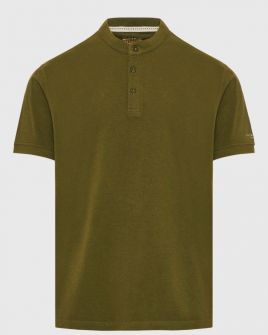 ZÖLD FUNKY BUDDHA FÉRFI PÓLÓ FBM009-008-11 24SS