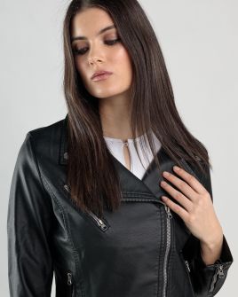 FEKETE NŐI ÁTMENETI KABÁT 2D25SS3512KA9000