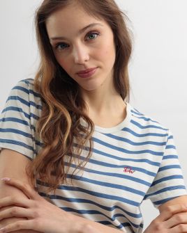 FEHÉR NŐI RÖVID UJJÚ PÓLÓ 2D25SS4567SS0105