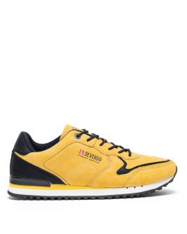 YELLOW MEN'S SNEAKERS - RAY DE25FW4007PU HI