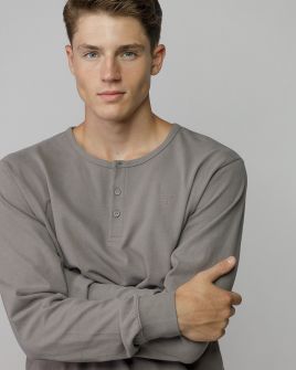 FÉRFI HOSSZÚ UJJÚ GOMBOS PÓLÓ 1D25FW4006LS0104