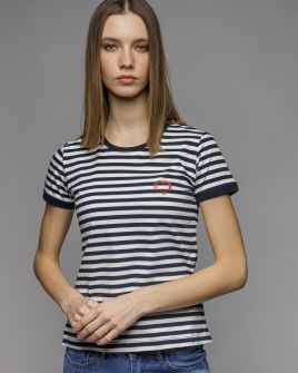 KÉK NŐI RÖVID UJJÚ PÓLÓ 2D26SS4530SS0105