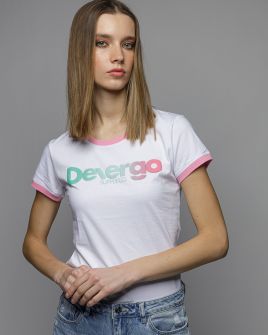 FEHÉR NŐI RÖVID UJJÚ PÓLÓ 2D26SS4544SS0105