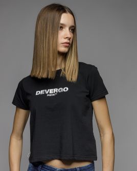 FEKETE NŐI RÖVID UJJÚ PÓLÓ 2D26SS4542SS0224