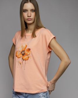 RÓZSASZÍN NŐI TOP 2D26SS4517SL0105
