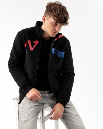 FEKETE FÉRFI KABÁT 1D22OF7016KA0705