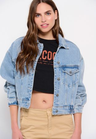 INDIGO FUNKY BUDDHA NŐI KABÁT FBL007-160-01 23SS